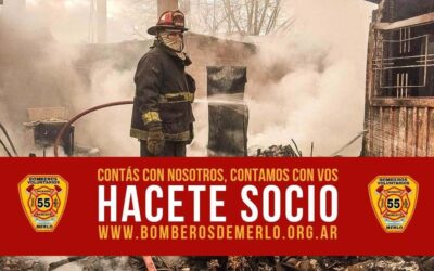 HACETE SOCIO DE LA ASOCIACIÓN DE BOMBEROS VOLUNTARIOS DE MERLO