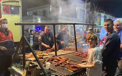 BOMBEROS VOLUNTARIOS DE MERLO EN LA FIESTA DE PADUA